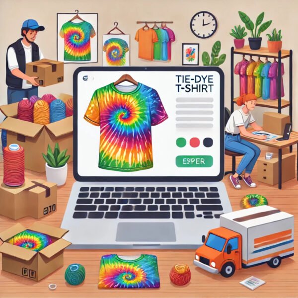 Panduan Ide Jualan Kaos Tiedye Dengan Laba Minimal 50rb